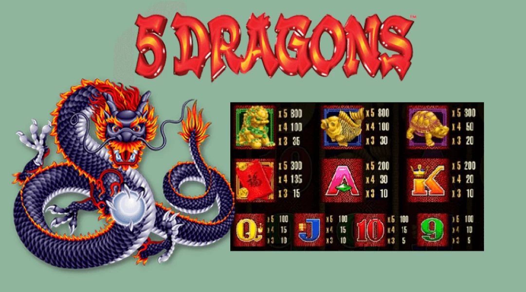5 dragons slot