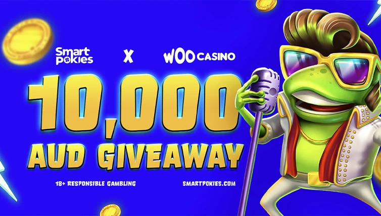 🤑 Smart Pokies x Woo Casino 10,000 AUD Giveaway 🎁 13