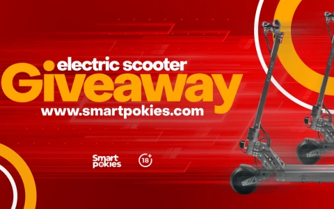 Smart Pokies electric scooter giveaway
