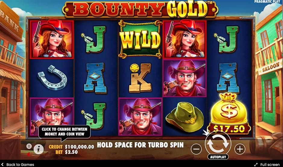 Bounty Gold from Pragmatic Play