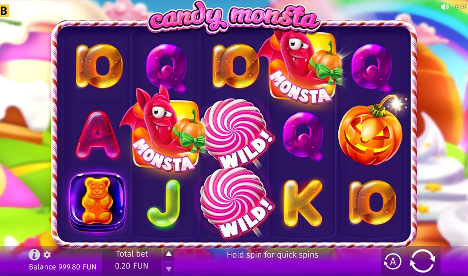 Candy monsta xmas from bgaming