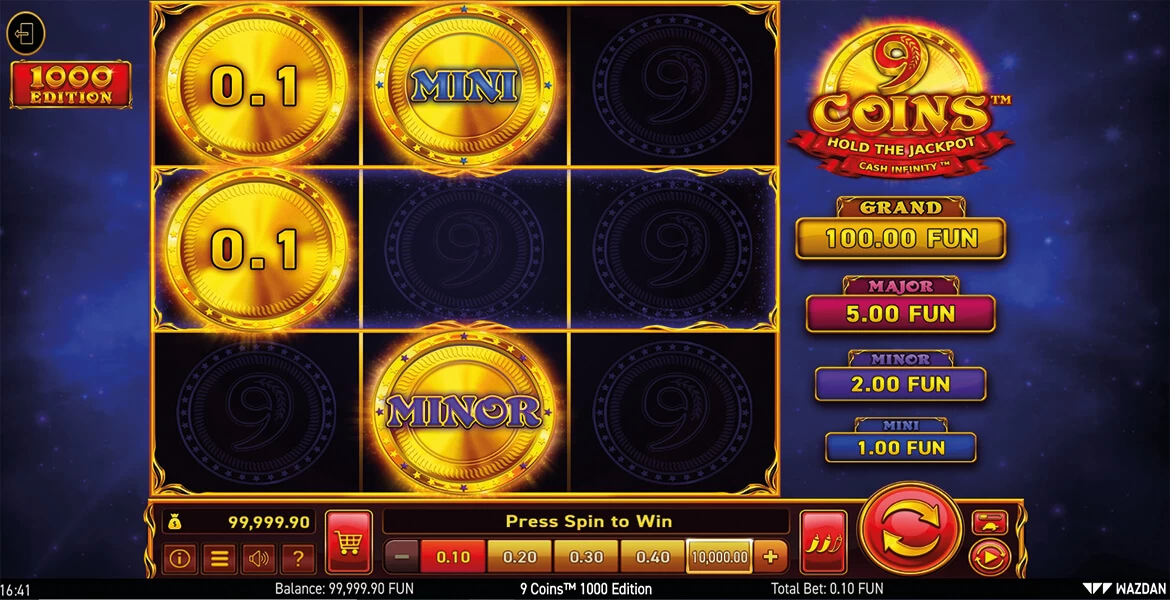 Play in 9 Coins by Wazdan for free now | SmartPokies