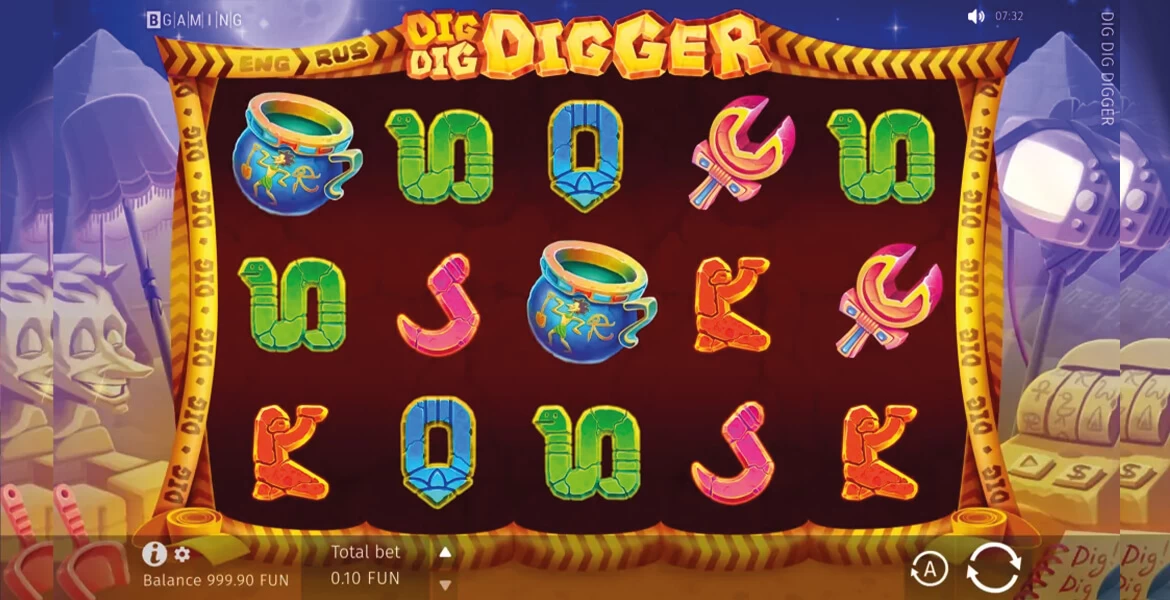 Play in Dig Dig Digger by BGaming for free now | SmartPokies