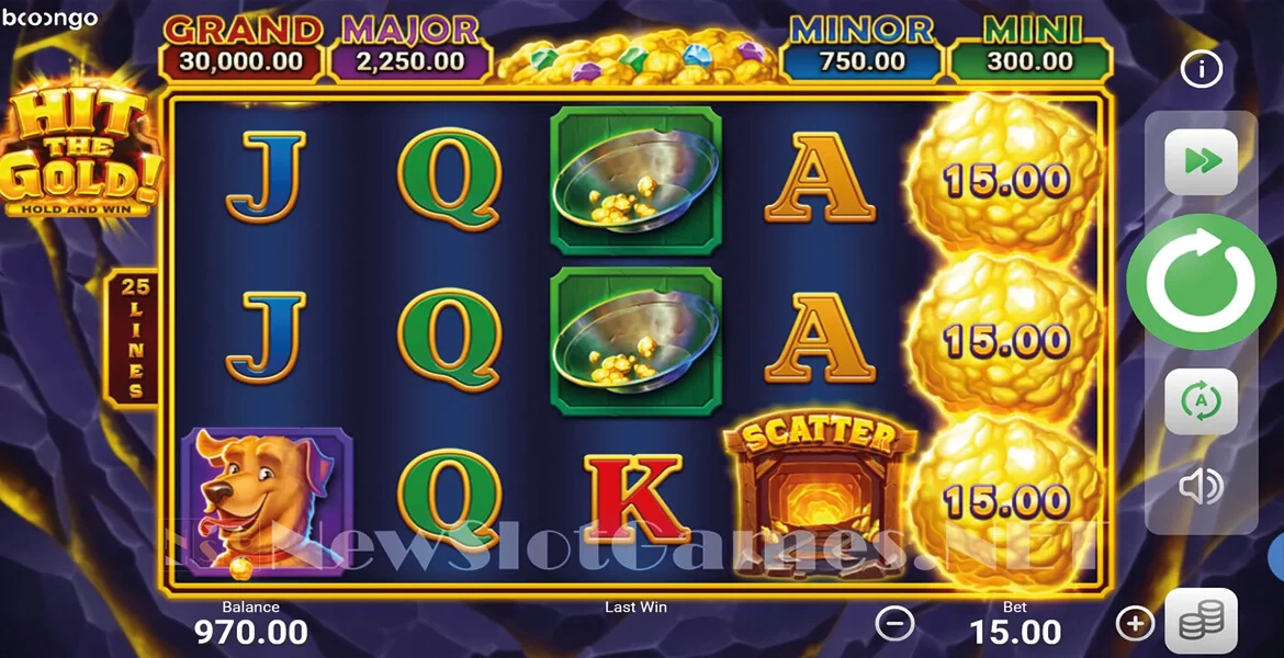 Play in Hit the Gold! Hold and Win by Booongo for free now | SmartPokies