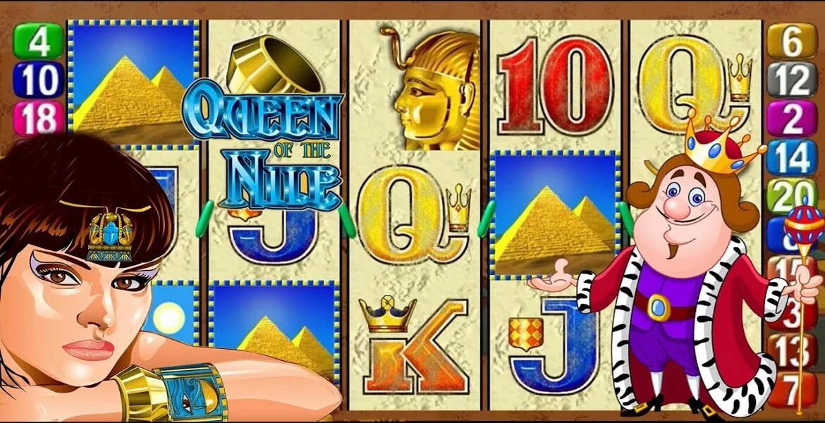 queen of the nile slot by aristocrat