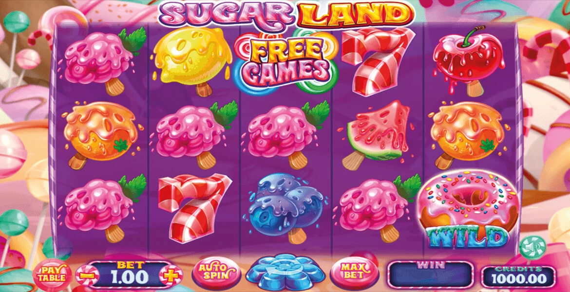 Play in Sugar Land by Felix Gaming for free now | SmartPokies