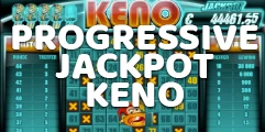 Progressive Jackpot Keno