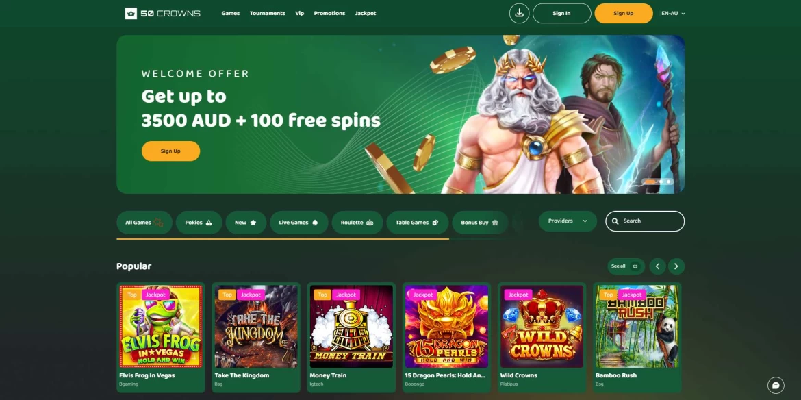 spinch casino main page
