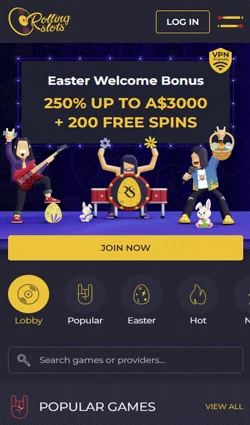rolling slots casino mobile
