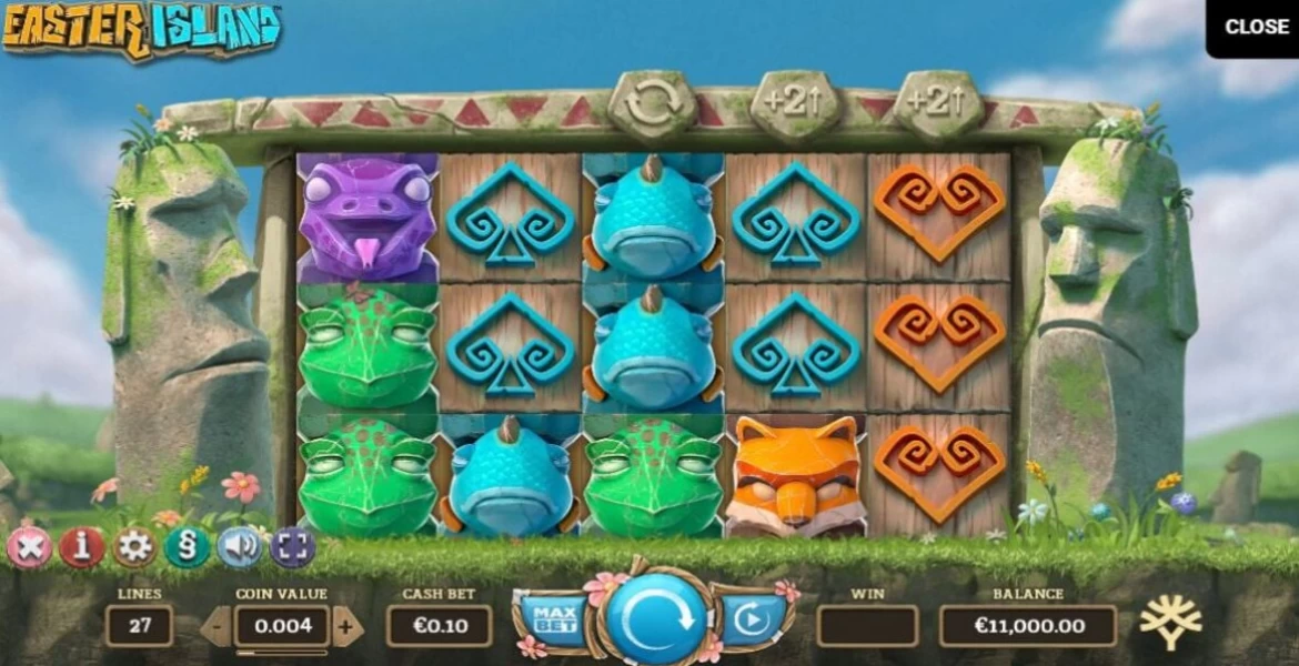 Play in Easter Island by Yggdrasil for free now | SmartPokies