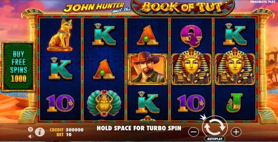 John Hunter and the Book of Tut Slot Respin