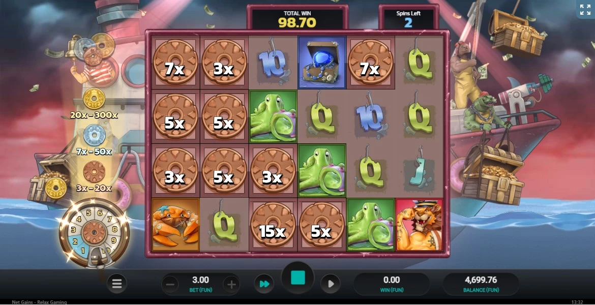 Play in Net Gains by Relax Gaming for free now | SmartPokies