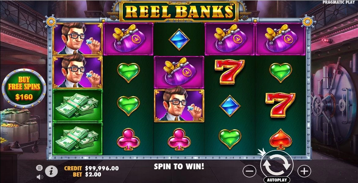 Play in Reel Banks by Pragmatic Play for free now | SmartPokies