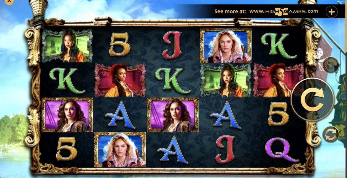 Play in Black Sail Beauties by High 5 Games for free now | SmartPokies
