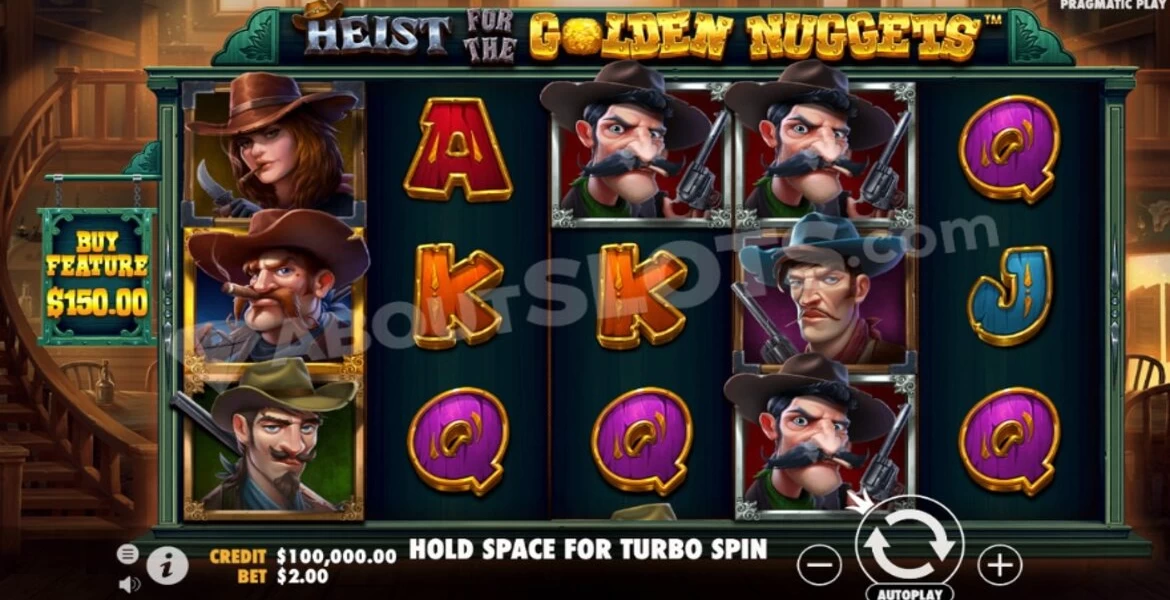 Play in Heist for the Golden Nuggets by Pragmatic Play for free now | SmartPokies