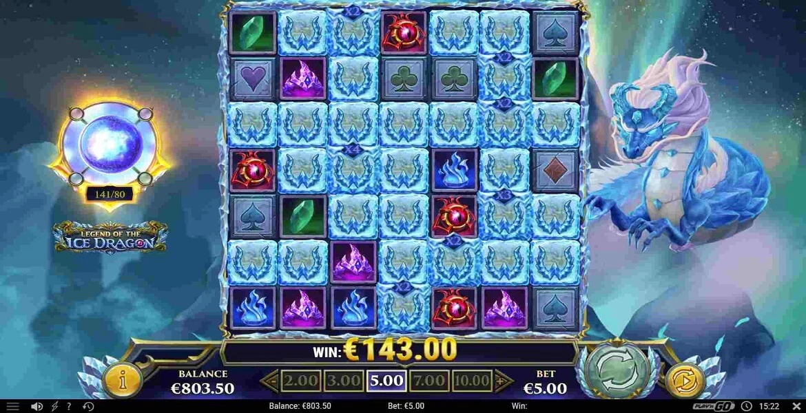 Play in Legend of the Ice Dragon by Play’n Go for free now | SmartPokies