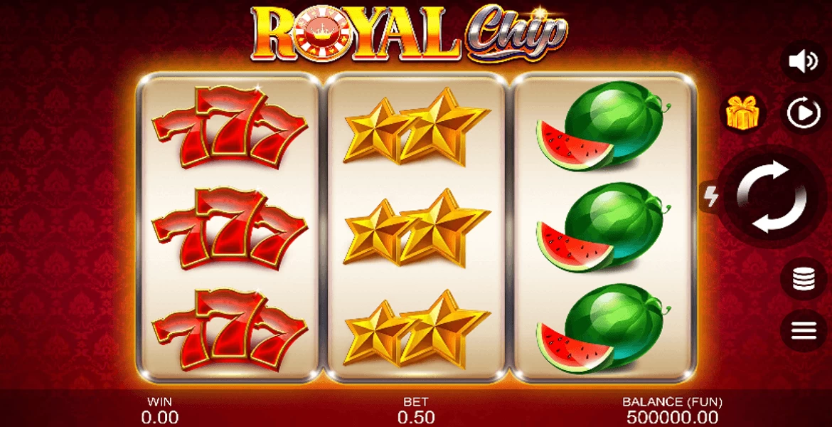 Play in Royal Chip by Gamzix for free now | SmartPokies