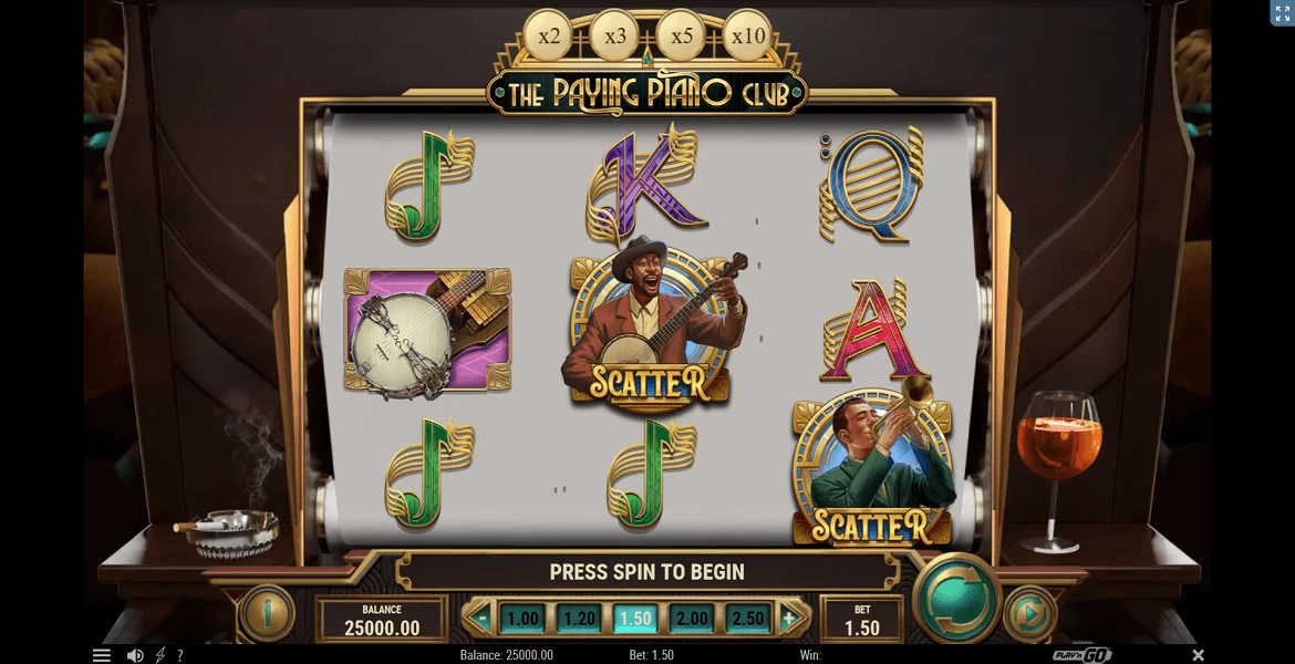 Play in The Paying Piano Club by Play’n Go for free now | SmartPokies