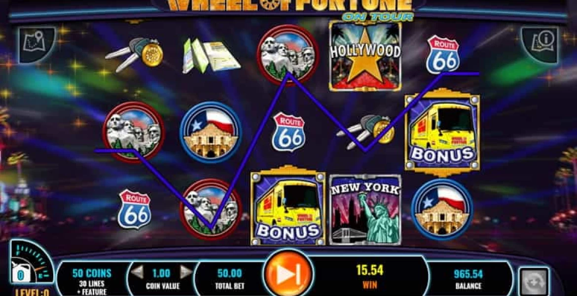 Play in Wheel of Fortune: On Tour by IGT Gaming for free now | SmartPokies